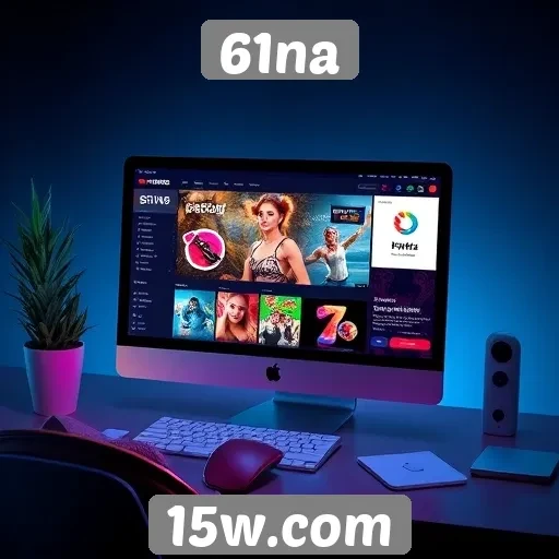 Plataformas disponíveis para acessar o site 61na