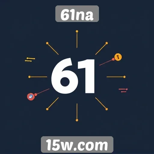 Exploração do design gráfico do site 61na